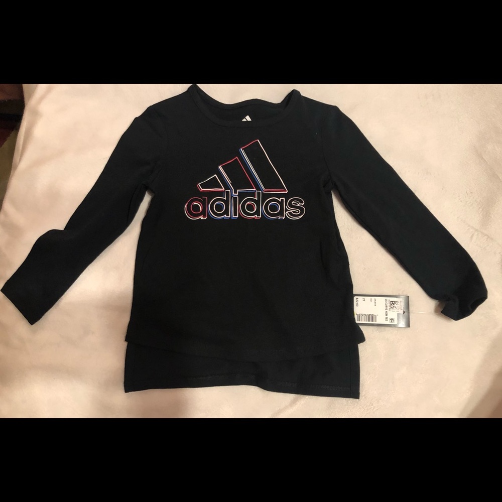 Adidas LS Curve Hem Tee 2T